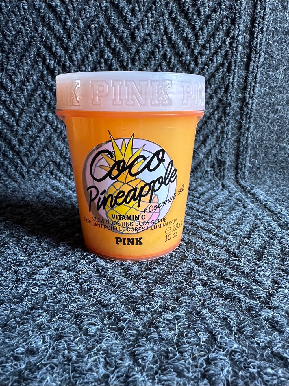 PINK Coco Pineapple Glow Boosting Body Scrub